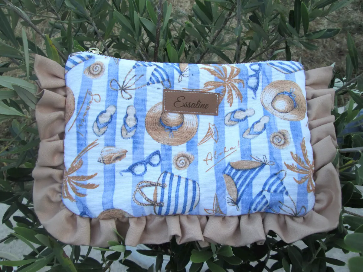 Pochette à volants Playa