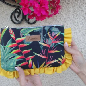 Pochette à volants Tropical